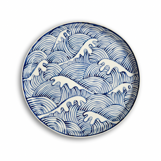 Dinner Plate - Ocean Wave