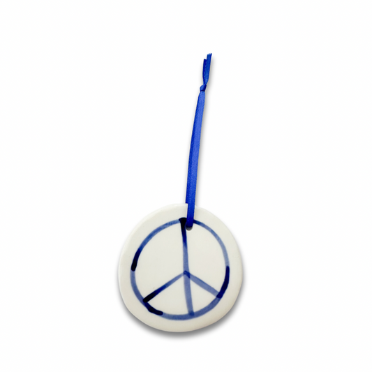 Peace Sign Ornament